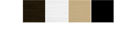 Anodized Plus® Colors - white, bronze, silver, champagne, and black